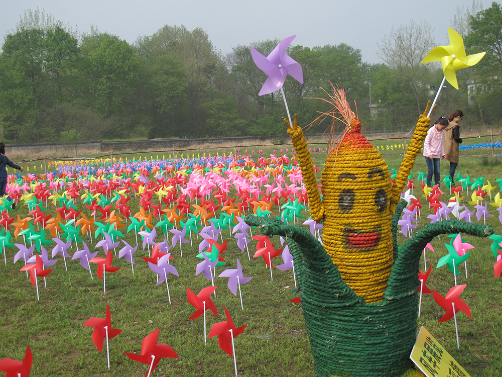 2017怀宁 · 孔雀东南飞首届稻草人“风车节”盛大开幕—属于你我(图13) 2017怀宁 · 孔雀东南飞首届稻草人“风车节”盛大开幕—属于你我(图13)