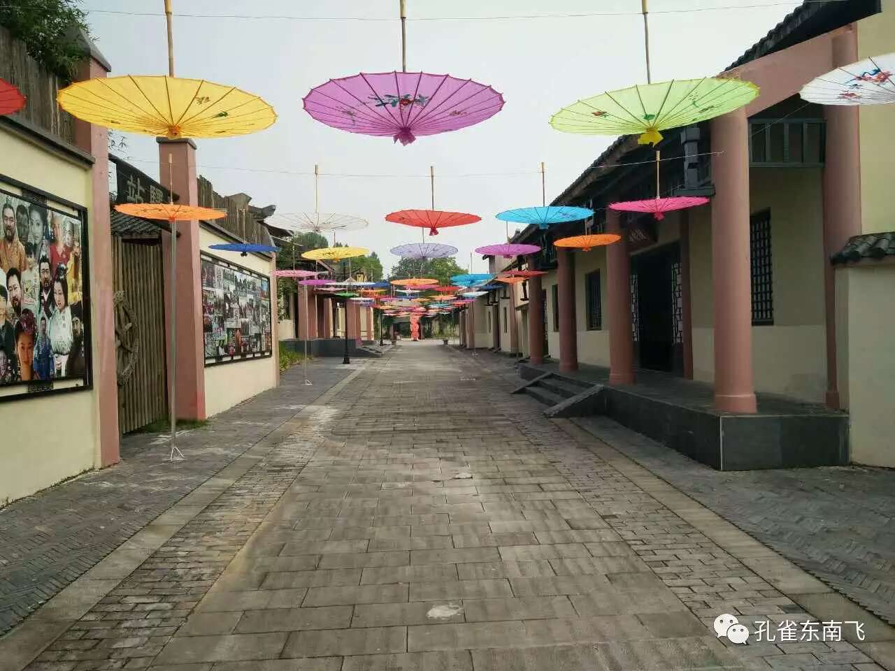 孔雀东南飞景区首届七彩油伞浪漫风铃节盛大开幕(图3) 孔雀东南飞景区首届七彩油伞浪漫风铃节盛大开幕(图3)