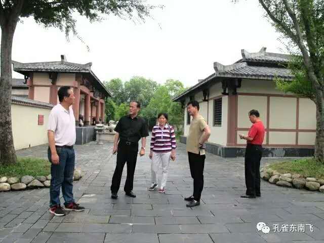 安徽省旅游局陈亚萍书记等一行莅临孔雀东南飞景区参观指导!(图4) 安徽省旅游局陈亚萍书记等一行莅临孔雀东南飞景区参观指导!(图4)