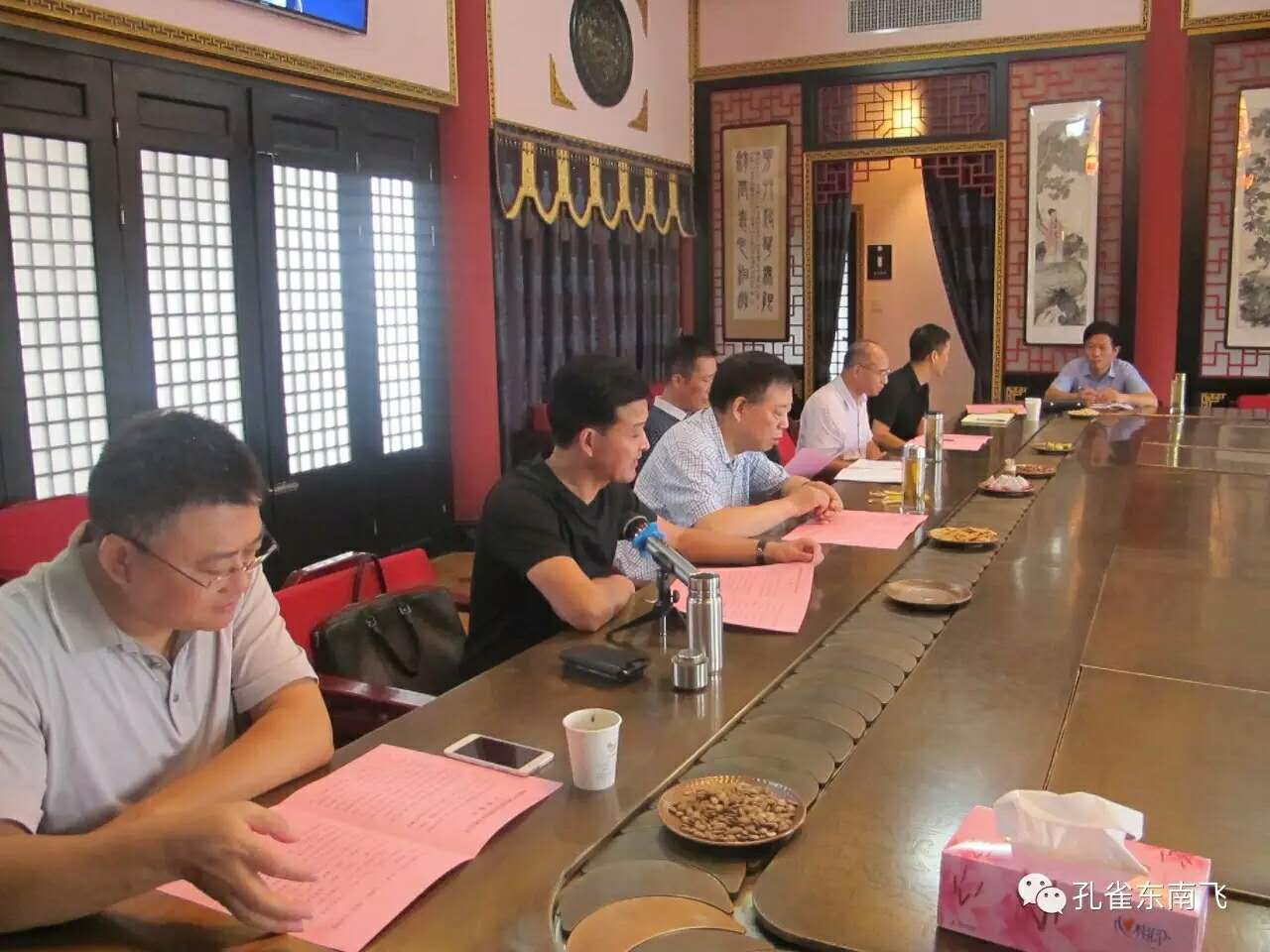 省新闻出版广电局副局长董荣一行莅临孔雀东南飞影视拍摄基地调研(图5) 省新闻出版广电局副局长董荣一行莅临孔雀东南飞影视拍摄基地调研(图5)