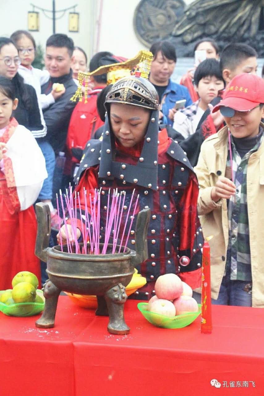 大型儿童古装剧《国学小戏骨》在孔雀东南飞景区开机(图3)