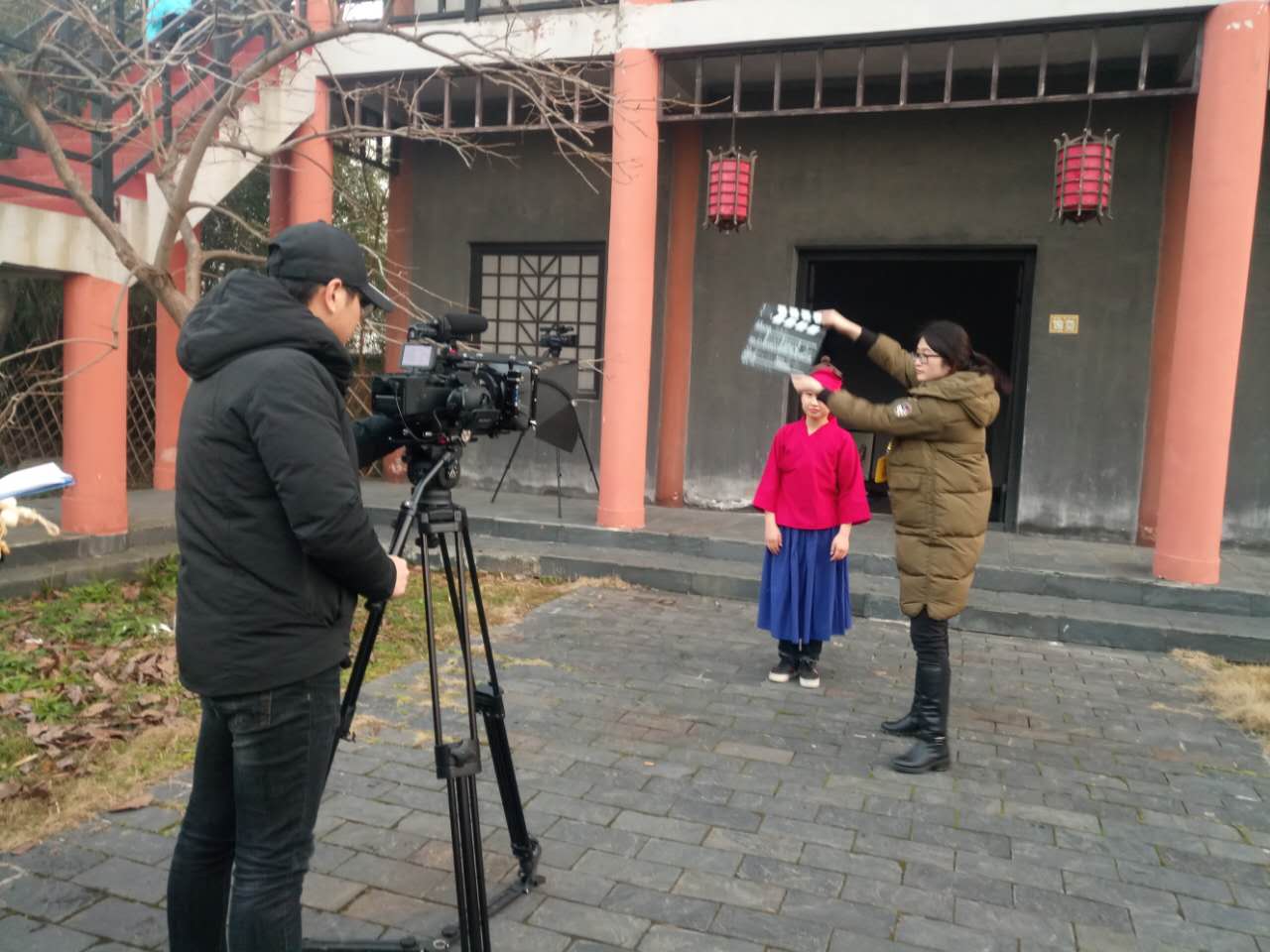 百集古装励志系列剧《少年中国志》在景区开机拍摄(图3)