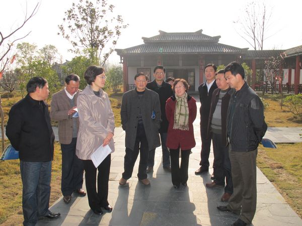 安庆市人民政府陈爱军副市长莅临孔雀东南飞文化产业基地视察指导(图7) 点击浏览下一页