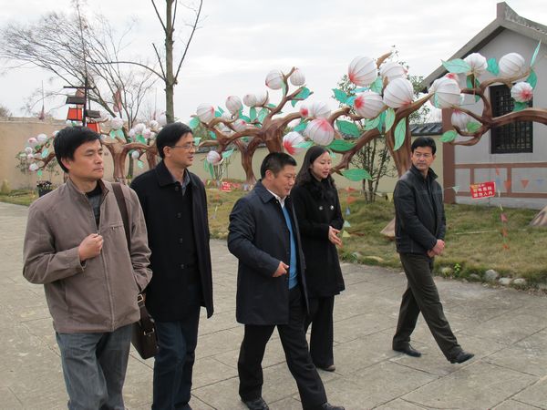 安徽省文化厅江刘伍副厅长来孔雀东南飞文化产业基地视察调研(图6) 点击浏览下一页